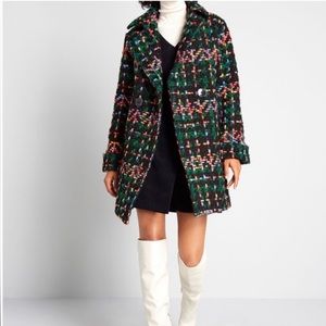 Anthropologie Pepaloves Piccadilly pea coat - L